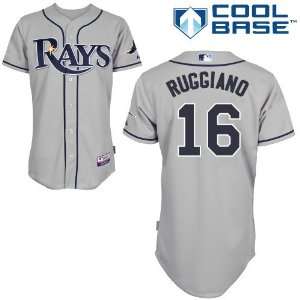  Justin Ruggiano Tampa Bay Rays Authentic Road Cool Base 