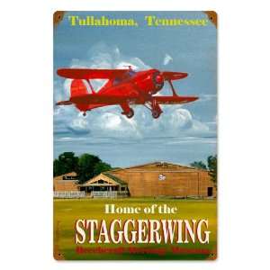  Tullahoma Aviation Vintage Metal Sign