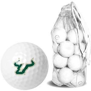   Florida Bulls USF NCAA Clear Pack 15 Golf Balls