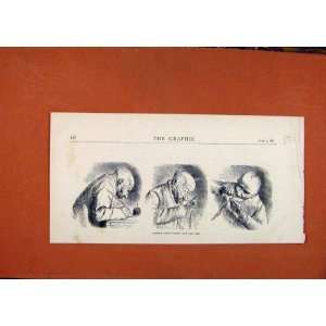    German Caricatures Bad Ppen C1871 The Graphic Print