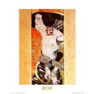  Judith II ( Gold ) by Gustav Klimt 10x12