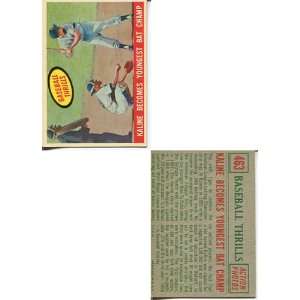  Kaline Becomes Youngest Bat Champ 1959 Topps Card Sports 