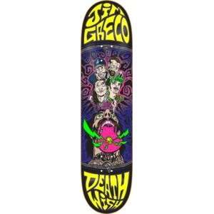  Deathwish Jim Greco Bad Trip Skateboard Deck   8.12 