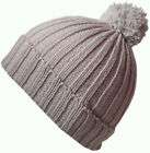 ROLEY BOBBLE straight knit BEANIE HAT CAP *BEIGE*