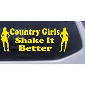   Girls Shake It Better Country Car Window Wall Laptop Decal Sticker