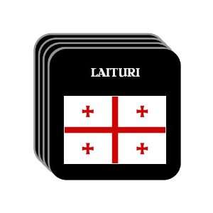  Georgia   LAITURI Set of 4 Mini Mousepad Coasters 