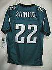 Eagles Asante Samuel B EQP NFL Youth Jersey Small $