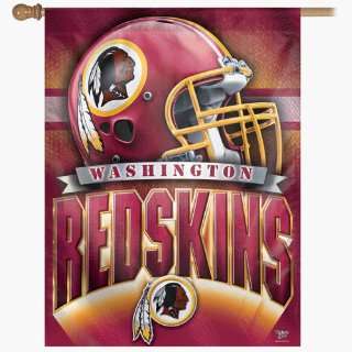   Washington Redskins Banner vertical flag 27 x 37