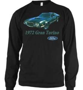 1972 Ford Gran Torino Officially Licensed Thermal T Shirt Classic Car 