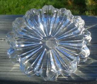 VINTAGE FOSTORIA GLASS SERVING BOWL DISH ASHTRAY  