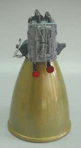 Apollo Lunar Module Ascent Engine Desk Dry Wood Model  