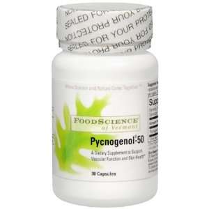  FoodScience of Vermont Antioxidants Pycnogenol 50 50 mg 30 