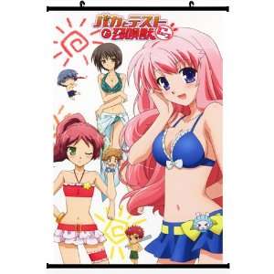  Baka to Test to Shoukanjuu Anime Wall Scroll Poster (24 