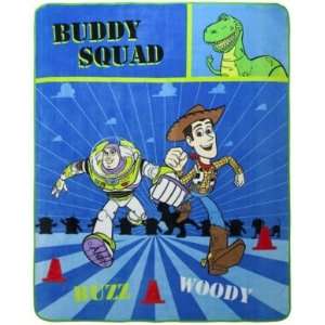    Disney™ Toy Story Buddy Squad Blanket   Blue(72 x 90) Baby