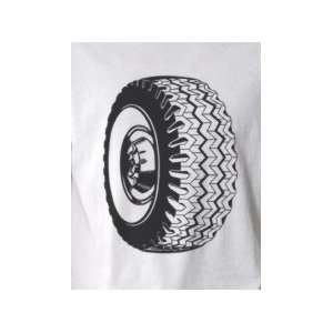 Tire   Pop Art Graphic T shirt (Mens Small)
