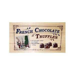 French Dark Chocolate Truffle Gift Box Gift Box 12ct.  