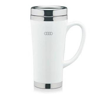 audi white acrylic coffee mug genuine audi product by audi buy new $ 