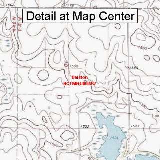   Topographic Quadrangle Map   Balaton, Minnesota (Folded/Waterproof