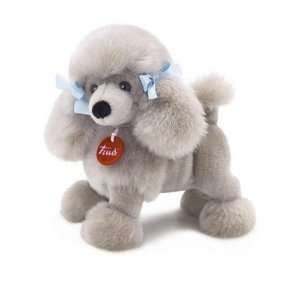  Trudi Plush Poodle Amelie Gray 8 3/4 Toys & Games