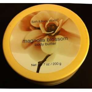  Bath & Body Works Pleasures Magnolia Blossom Body Butter 7 0z Beauty