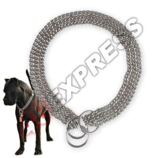 650P Dog Training Stainless Steel Chain Collar 22  