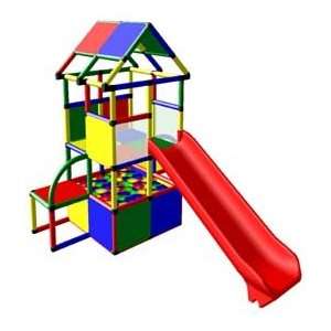  Home Playground Structure w/ Ball Pit Toys & Games