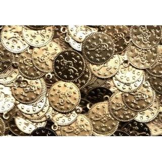 100 Belly Dance Costume Coins Costuming DIY Supplies G [Apparel]