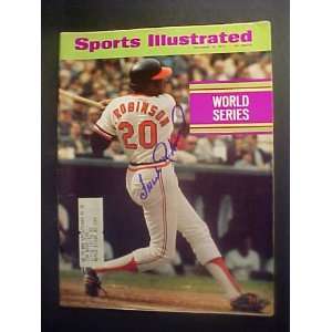 Frank Robinson Baltimore Orioles Autographed October 18, 1971 Sports 