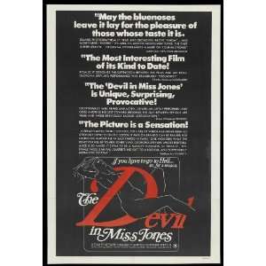  The Devil in Miss Jones   Movie Poster   27 x 40