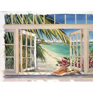  Kathleen Denis 36W by 24H  Room with a View CANVAS 