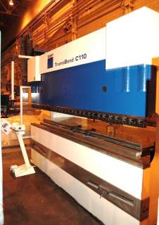 C110 10 x 121 Ton TRUMPF Trumabend Six Axis CNC Hydraulic Press 