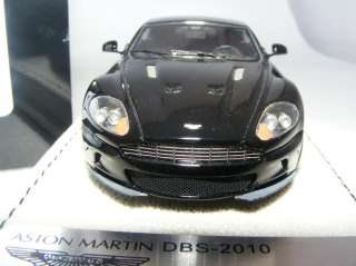 43 Tecnomodel Aston Martin DBS Coupe Onyx Black w/ Titanium Wheels 