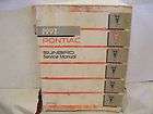 1991 PONTIAC SUNBIRD SERVICE SHOP REPAIR MANUAL OEM