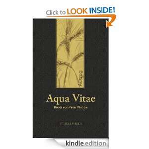 Aqua Vitae   Roots (German Edition) Peter Wobbe  Kindle 