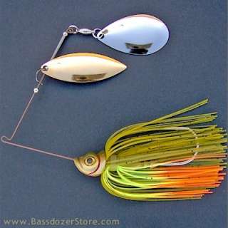 oz Spinnerbait ~ Style T #2 ~ Green Perch Special  
