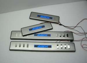 Protectors for Mitsubishi ASX LED Door Sill Stainless  