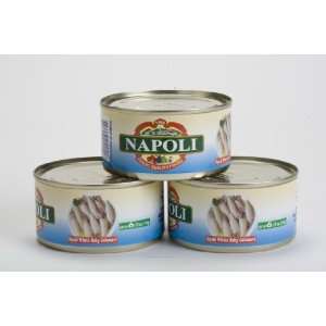 Napoli Whole Baby Calamari Squid 6oz Grocery & Gourmet Food