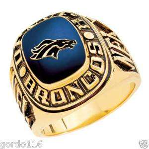 Balfour Trophy Display Ring Denver Broncos NFL NEW  
