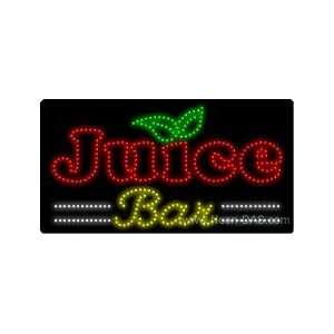  Juice Bar LED Sign 17 x 32