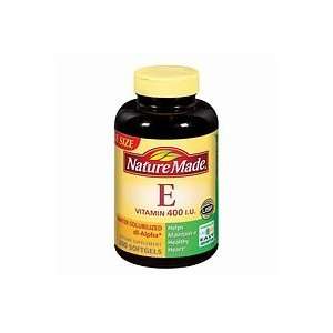  Nature Made Vitamin E 400IU Water Soluble 300 Ct 