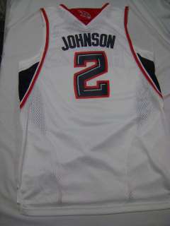 NBA Atlanta Hawks # 2 Johnson Swingman Jersey Medium M  