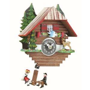  Black Forest Clock Black Forest House Weather House, incl 