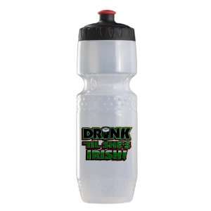  Trek Water Bottle Clr BlkRed Drinking Humor Drink Til She 