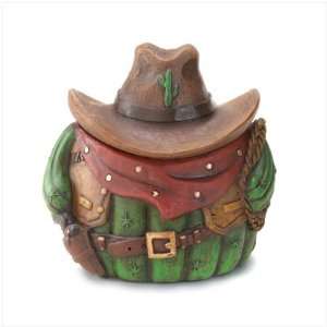  Cowboy Cactus Trinket Box