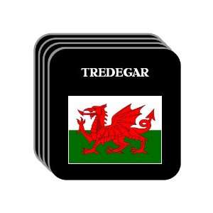  Wales   TREDEGAR Set of 4 Mini Mousepad Coasters 