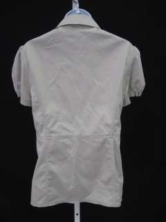 LIZ LANGE Khaki Short Sleeve Maternity Blazer Jacket 5  