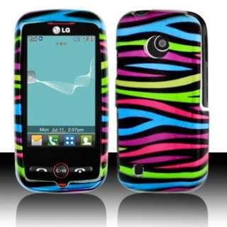 Rainbow Zebra Skin for Metro PCS Beacon MN270 Phone Cover Case  