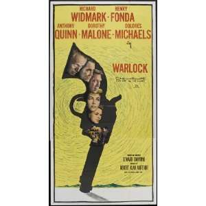  Warlock Movie Poster (20 x 40 Inches   51cm x 102cm) (1959 