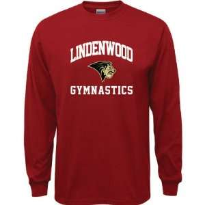   Red Youth Gymnastics Arch Long Sleeve T Shirt