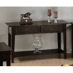  Jofran 081 4   Plymouth Sofa Table with 2 Drawers